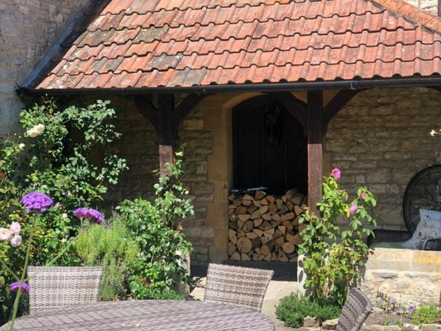 Ferienwohnung The Long House Flax Bourton Exterior foto